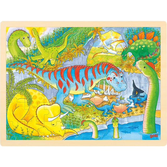Einlegepuzzle Dinosaurier