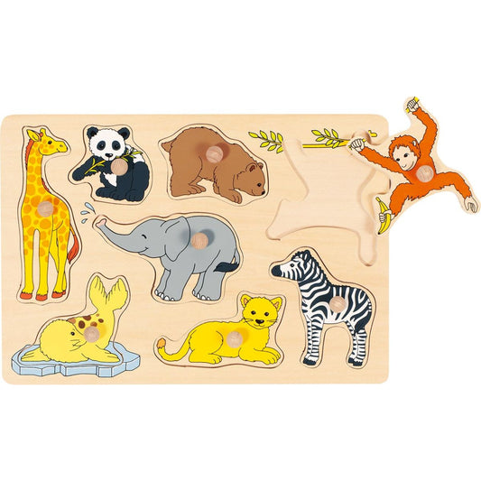 Steckpuzzle Tierkinder
