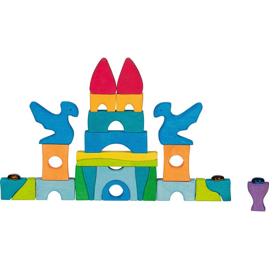 Schlossbaupuzzle Burg Funkelstein