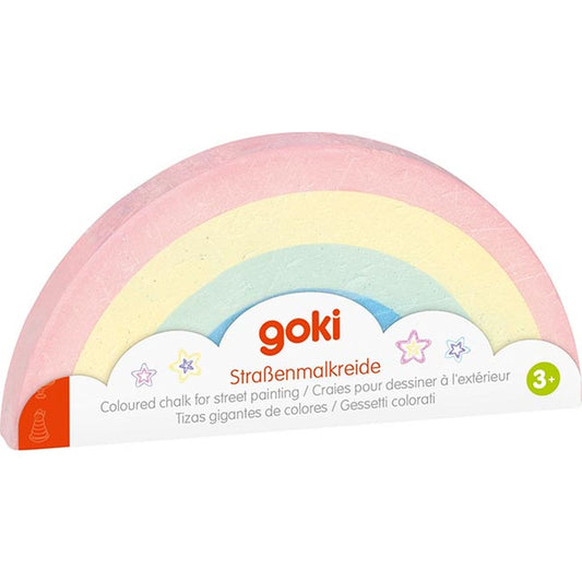 Staßenmalkreide Regenbogen
