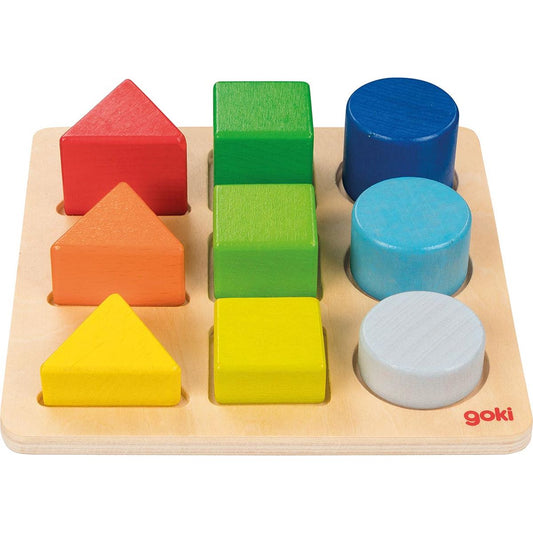 Farben- und Formensortierbrett