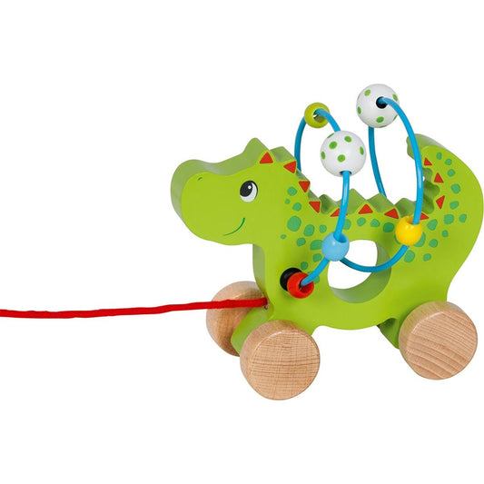 Ziehtier mit Motorikschleife Drache