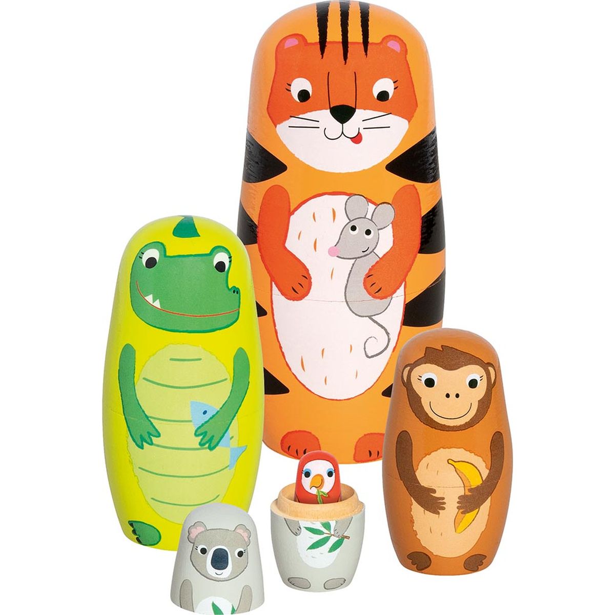 Matroschka Puppen, Tiger Tavi und seine Freunde