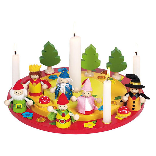 Geburtstagskranz mit Figuren