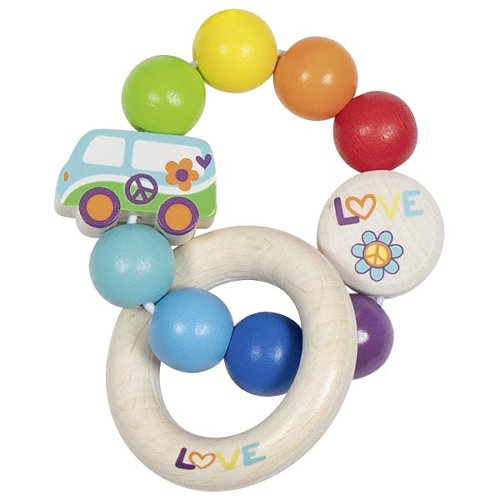 Greifling Elastik Babyspielzeug mit verschiedenen Formen und Motiven