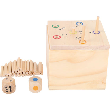 Würfelspiel 6 raus in der Box