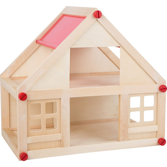 Puppenhaus mit Möbeln