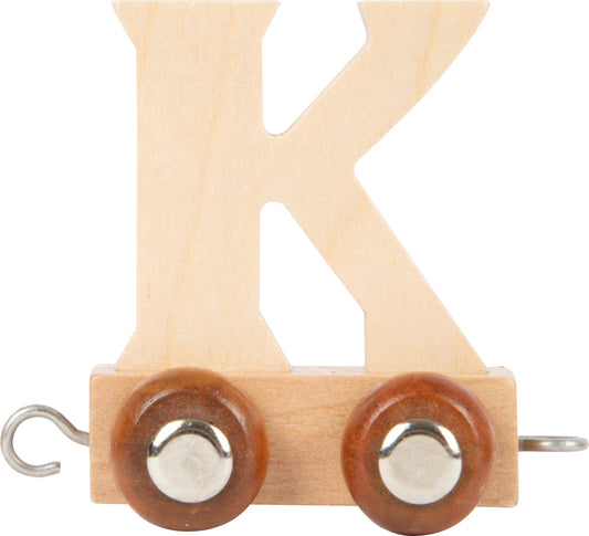 Buchstabenzug Holz K