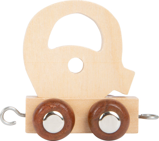 Buchstabenzug Holz Q