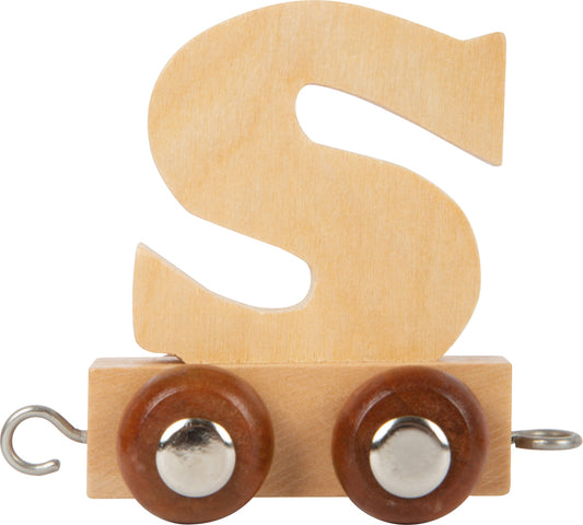 Buchstabenzug Holz S