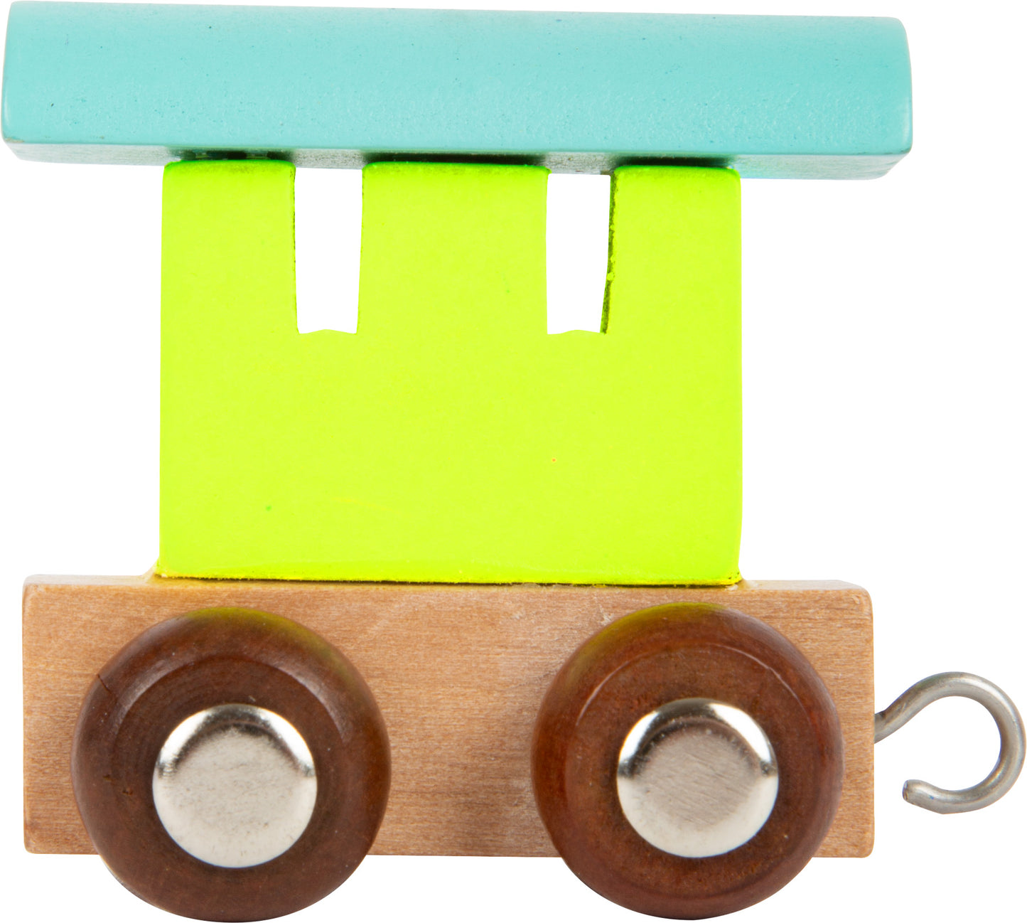 Buchstabenzug Waggon, bunt