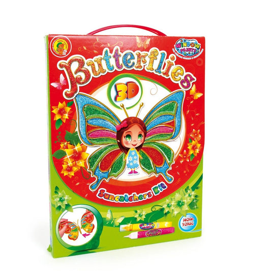 Suncatcher Butterflies 3D