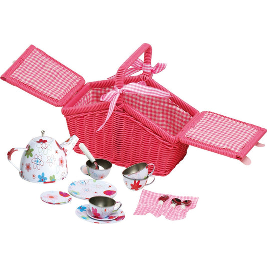 Picknickkorb Bunte Blumen