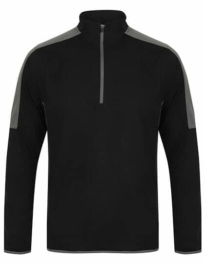 Überziehshirt mit 1/4 Zip