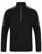 Überziehshirt mit 1/4 Zip