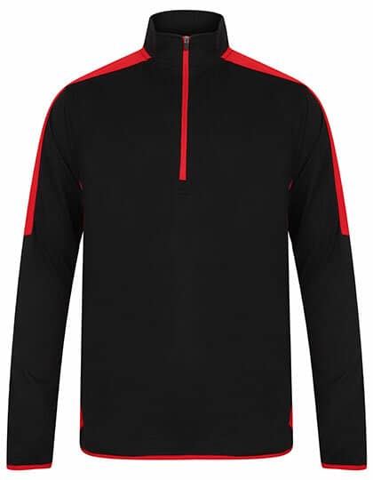 Überziehshirt mit 1/4 Zip