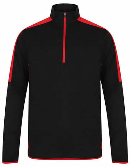 Überziehshirt mit 1/4 Zip