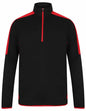 Überziehshirt mit 1/4 Zip
