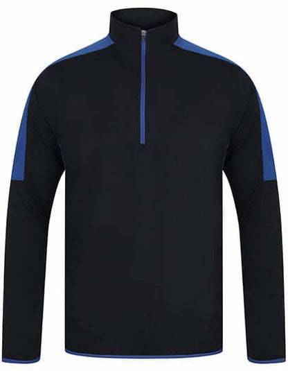 Überziehshirt mit 1/4 Zip
