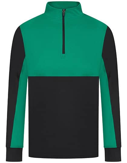 Aufwärmshirt mit 1/4 Zip