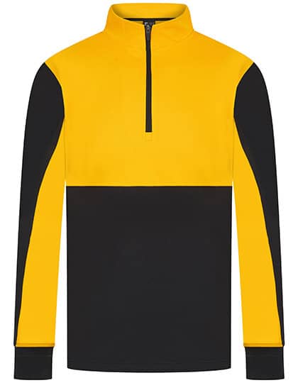 Aufwärmshirt mit 1/4 Zip