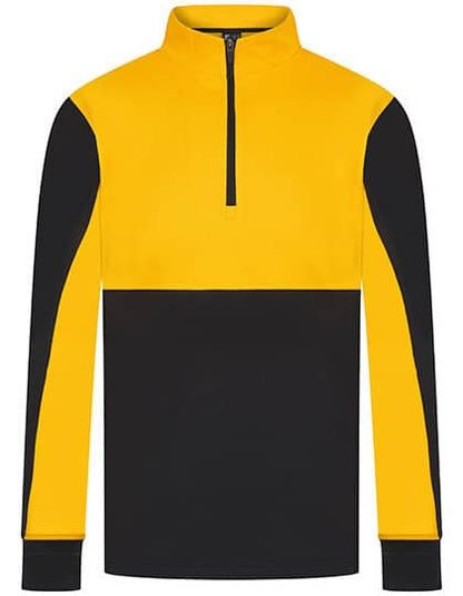 Aufwärmshirt mit 1/4 Zip