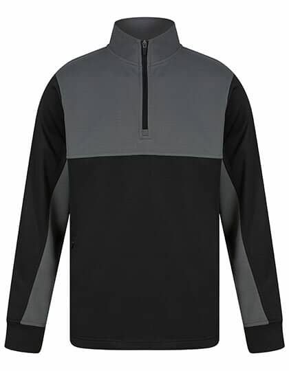 Aufwärmshirt mit 1/4 Zip