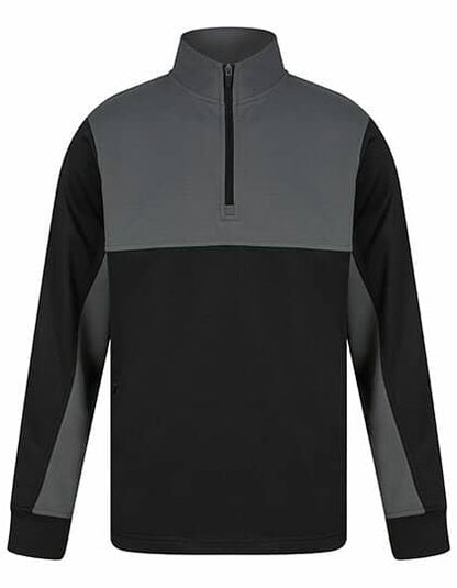 Aufwärmshirt mit 1/4 Zip