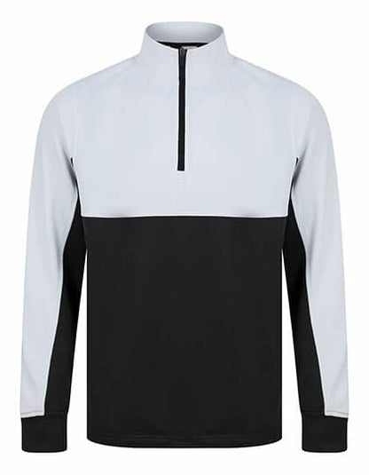 Aufwärmshirt mit 1/4 Zip