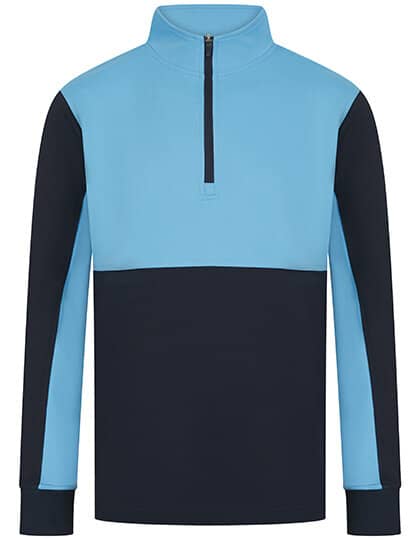 Aufwärmshirt mit 1/4 Zip
