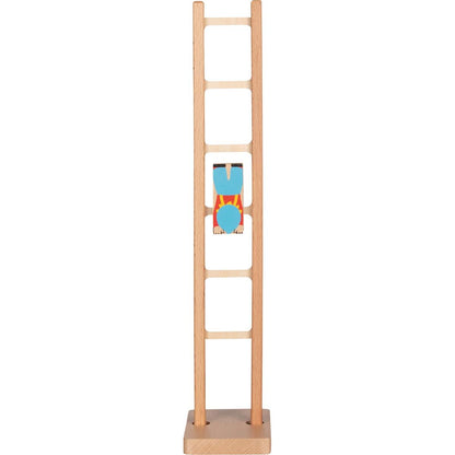 Klettermax Climbi auf der Leiter