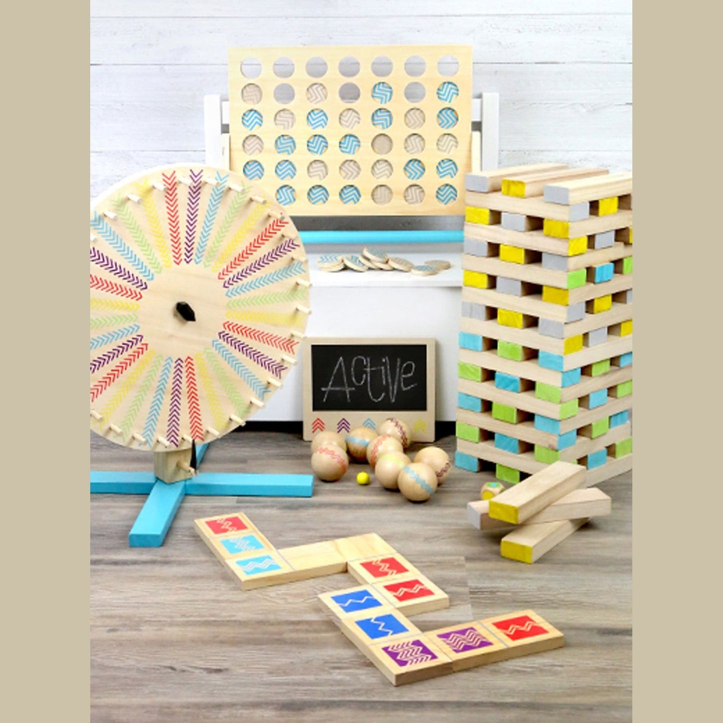Kegelspiel „Active“