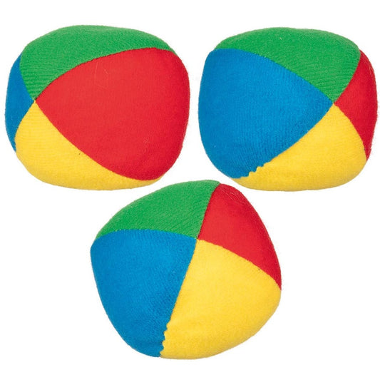 Jonglierball gefüllt mit Kunststoffkugeln