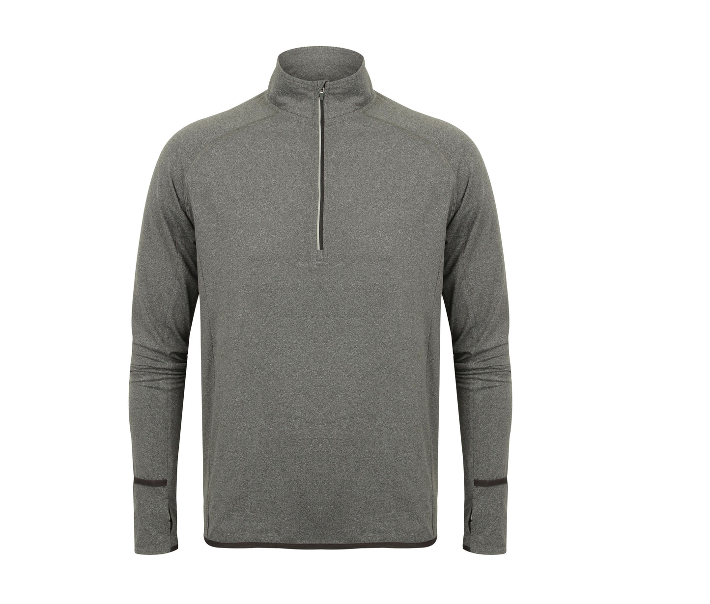 Herren Sport-T-Shirt 1/4 Reißverschluss