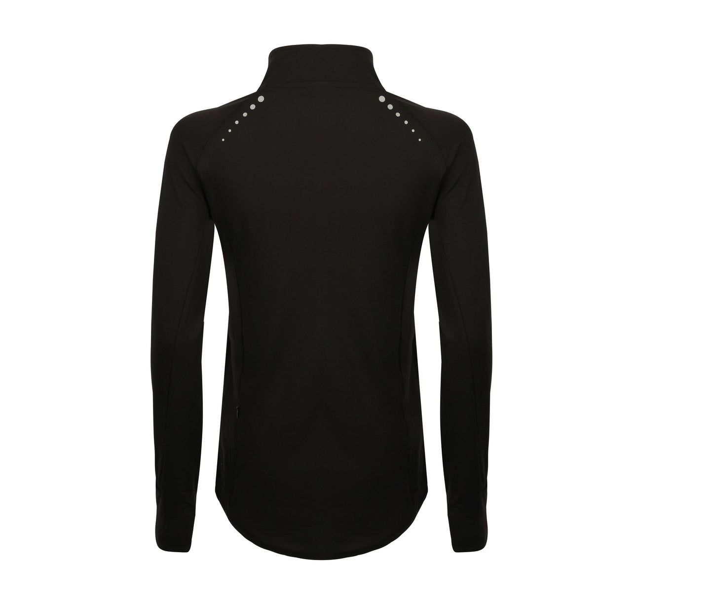 Damen Sport-T-Shirt 1/4 Reißverschluss