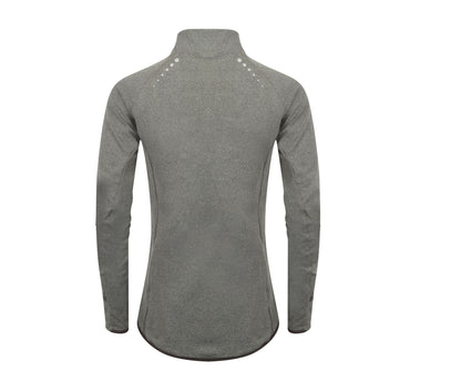 Damen Sport-T-Shirt 1/4 Reißverschluss