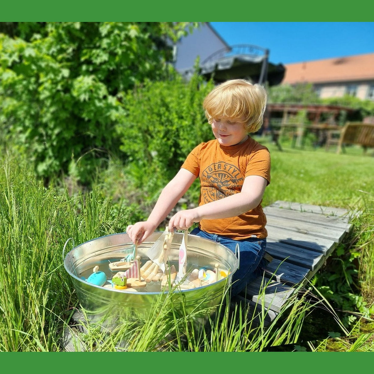 Wasserspielzeug Floß Walross