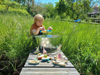 Wasserspielzeug Segelboot Seestern